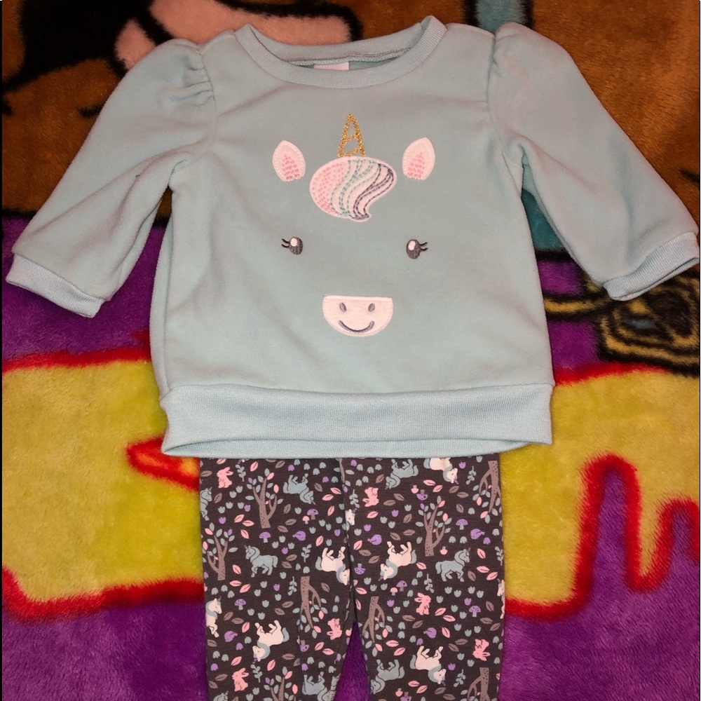Baby Girl Unicorn Outfit